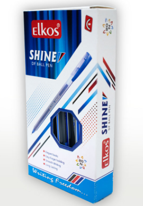 ELKOS SHINE (BLUE) BALL PEN PACK